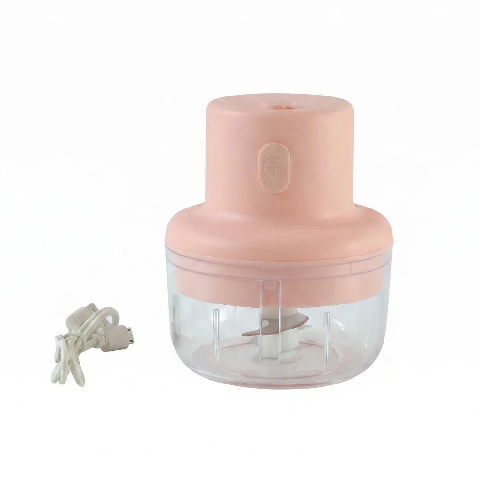 USB Rechargeable mini garlic chopper 100ml Dual blade