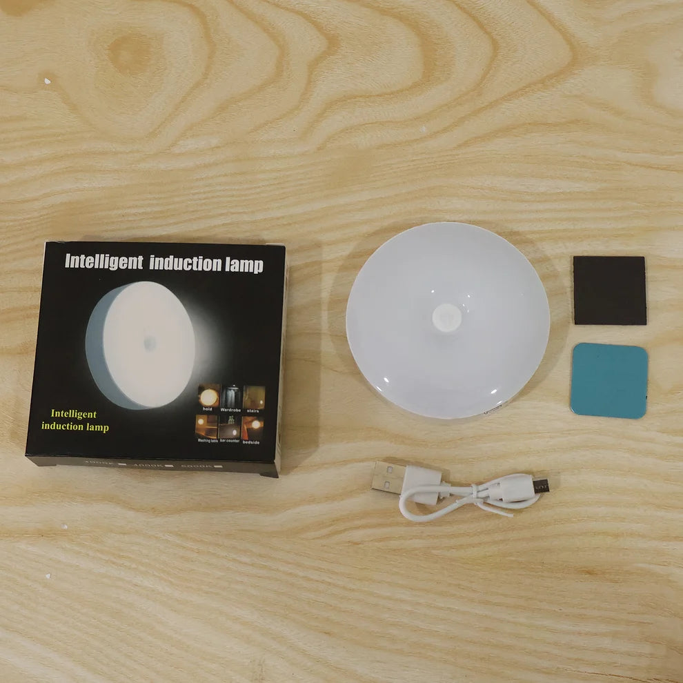 USB Rechargeable Magnetic Motion Sensor LED Light
